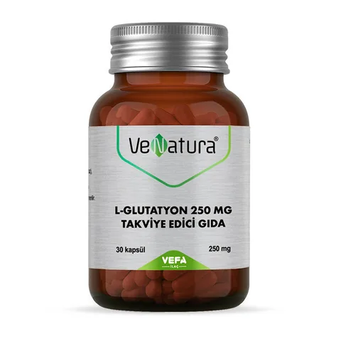 VeNatura L-Glutathione 250 mg Food Supplement 30 Capsules