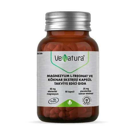 VeNatura Magnesium L-Threonat & Fichtenextrakt 90 Kapseln