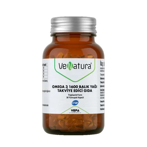 VeNatura Omega 3 Fischöl 1600mg