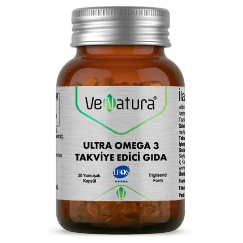 VeNatura Ultra Omega 3 Nahrungsergänzungsmittel - 30 Kapseln