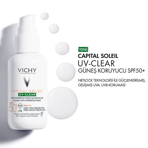 Vichy Capital Soleil UV-Clear Sonnenfluid LSF 50 40ml