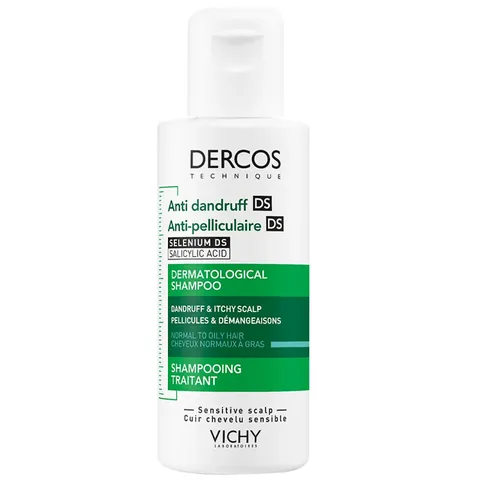 Шампунь против перхоти Vichy Dercos 75 мл - для нормальных и жирных волос