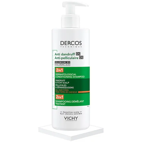 Vichy Dercos 2-in-1 Anti-Schuppen- und Feuchtigkeitsshampoo 390ml