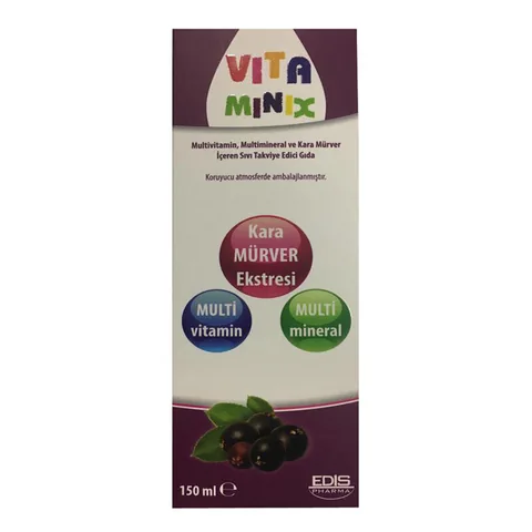 Vita Minix Multivitamin Liquid Food Supplement 150 ml