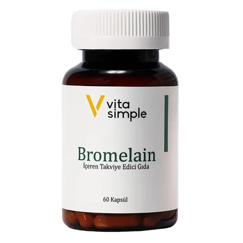 Vita Simple Bromelain Containing Supplementary Food 60 capsules