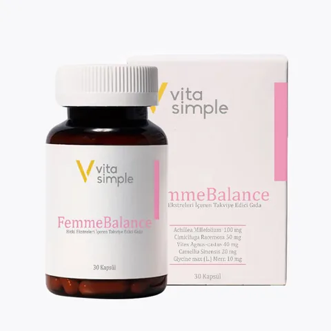 Vita Simple Femme Balance Herbal Extracts Supplementary Food 30 capsules
