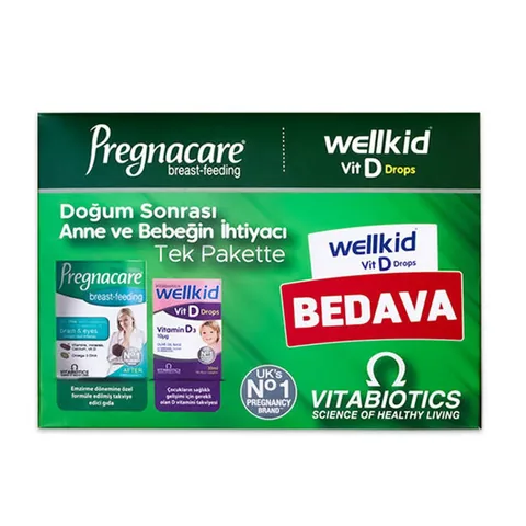 Vitabiotics Pregnacare - Wellkid Vit D Supplementary Food Set