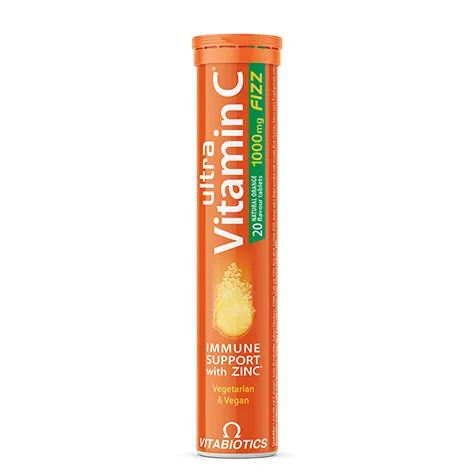 Vitabiotics فيتابيوتكس ألترا فيتامين سي 1000 مجم 20 قرصًا