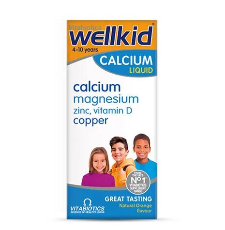 Vitabiotics Wellkid Calcium Flüssigpräparat für Kinder 150ml