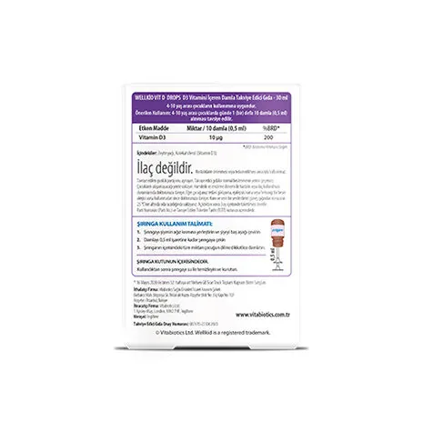 Vitabiotics Wellkid Vit Tropfen 30ml