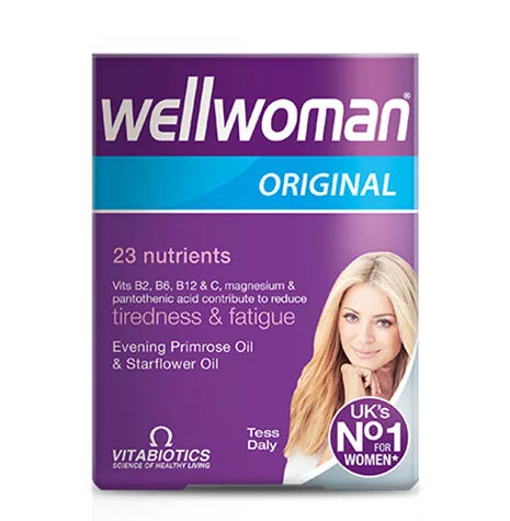 Vitabiotics Wellwoman Original Food Supplement 60 Capsules