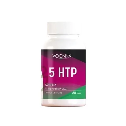 Voonka 5-HTP Komplexkapseln für Stimmung und Schlafunterstützung - 62 Stück