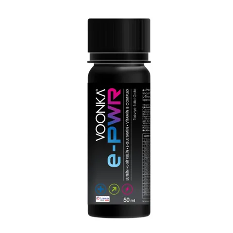 Voonka E-pwr Food Supplement 50 ml Tube X 15 shot