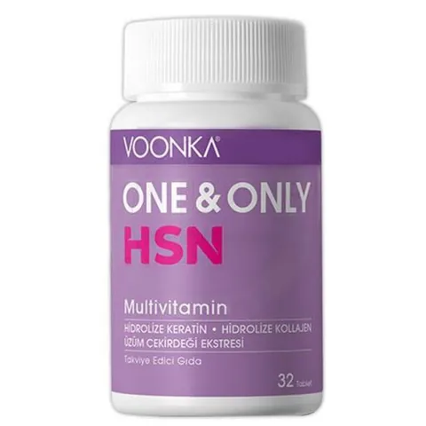 Voonka One And Only HSN Multi̇vi̇tami̇n 30 Tablet