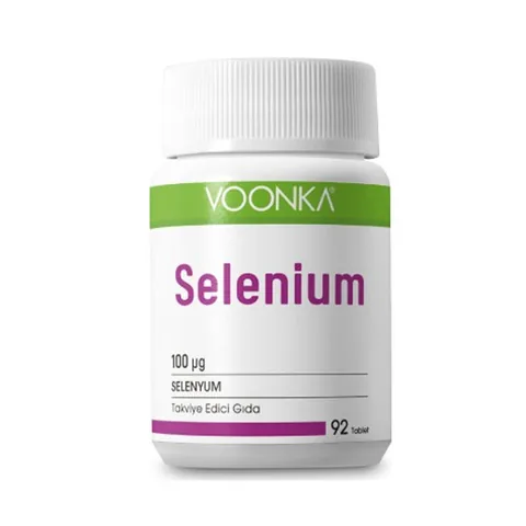 Voonka Selen 100 mcg - Kapseln zur Unterstützung des Immunsystems und der Schilddrüse