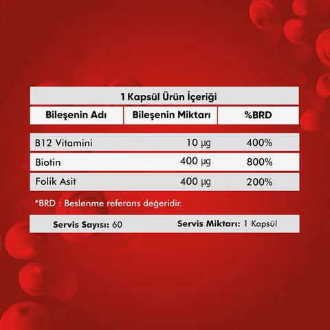 Voop مكمل غذائي من فيتامين ب12 من فووب، 60 كبسولة