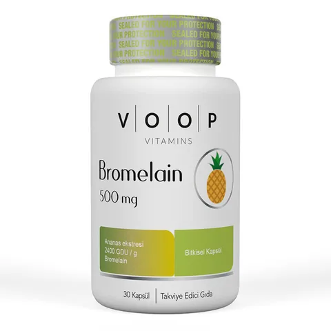Voop Bromelain Ergänzung - 30 Kapseln
