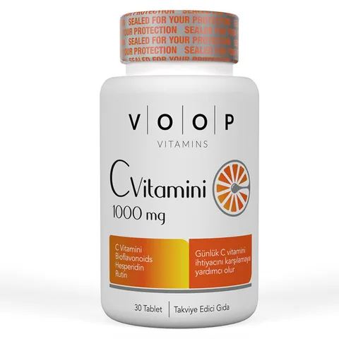 Вуп Фуд Суплемент с Витамином С 30 таблеток от Voop