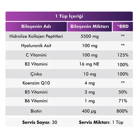Voop سائل تجميل الكولاجين من فووب ببتيدات وفيتامينات 30 × 40 مل