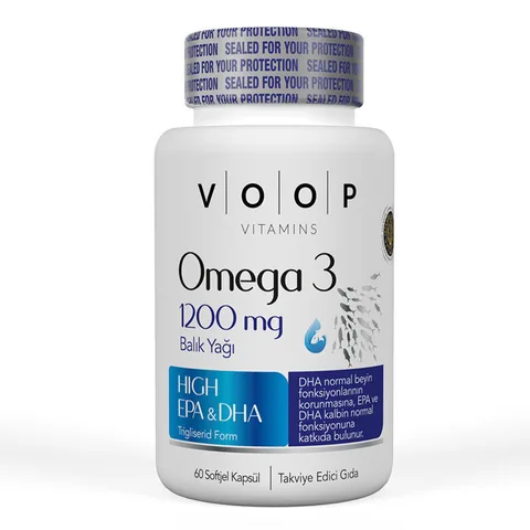 Биологически активная добавка с Омега-3 60 капсул от Voop