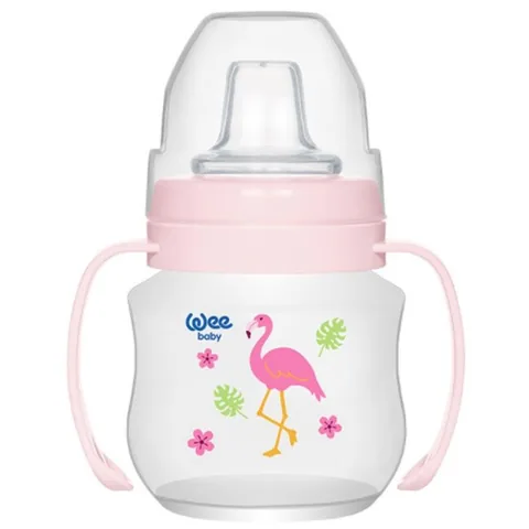 Wee Baby كوب وي بيبي بي بي مع كوب مقاوم للانسكاب سعة 125 مل