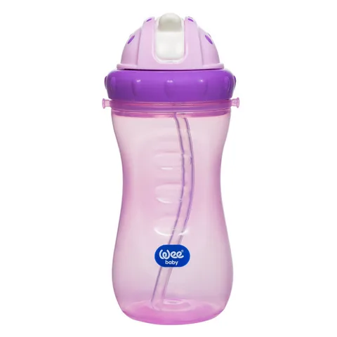 Wee Baby كوب ملون مع ماصة للأطفال الصغار