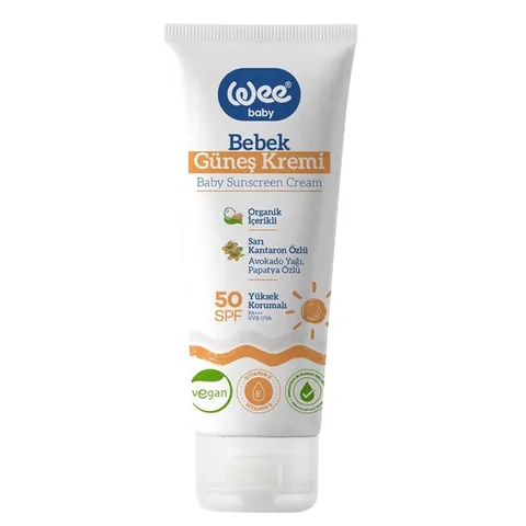 كريم واقي شمس للأطفال SPF 50 بحجم 75 مل من وي بيبي Wee Baby