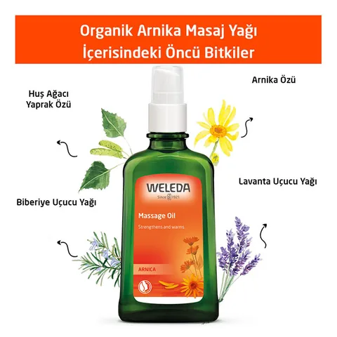 Масло для массажа Арника Weleda 100 мл