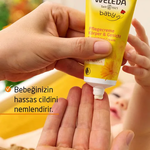 Weleda كريم ويليدا المرطب للجسم للأطفال 75 مل
