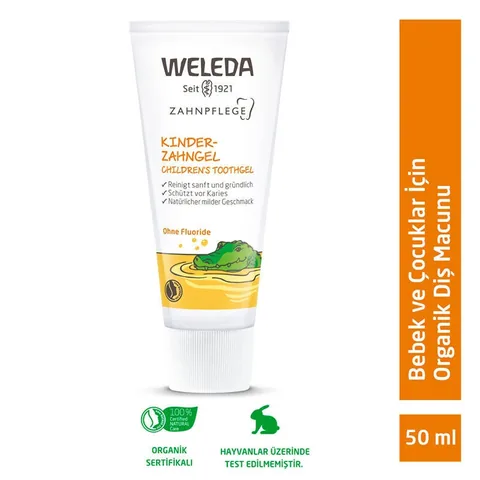 Weleda معجون أسنان ويليدا العضوي للأطفال والرضع 50 مل