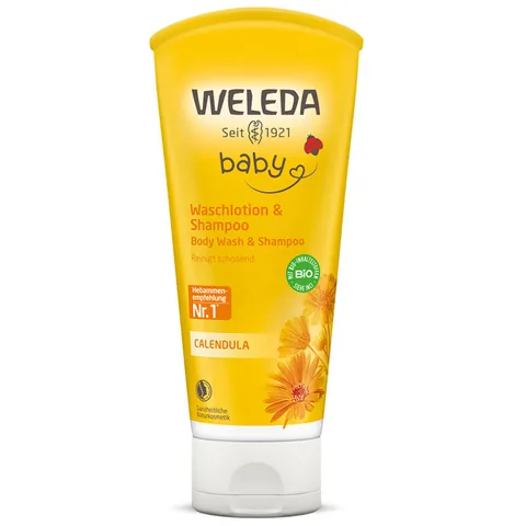 Weleda Calendula Organic Hair and Body Shampoo 200 ml