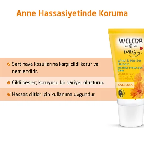 Weleda Baby Calendula Bio-Gesichtscreme 30ml