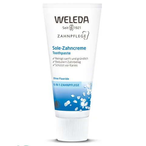 Паста для зубов Weleda с морской солью и минералами органическая 75 мл