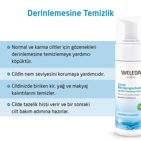 Weleda Sanfte Tiefenreinigungs-Schaum 150ml