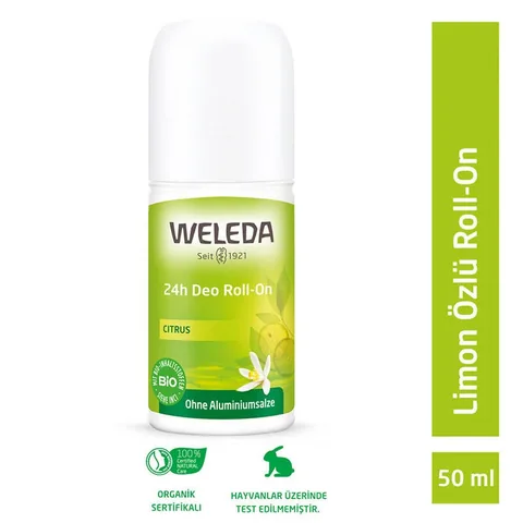Дезодорант-ролик Weleda с лимонным экстрактом 50 мл