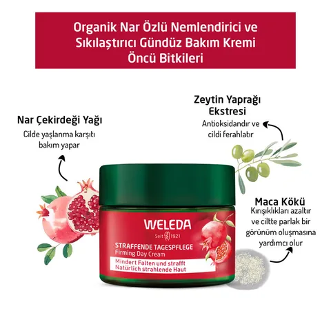 Weleda Pomegranate Extract Moisturizing and Firming Day Cream 40 ml