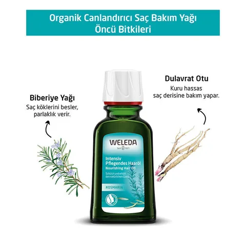 Weleda Organic Nourishing Hair Care Oil 50 ml