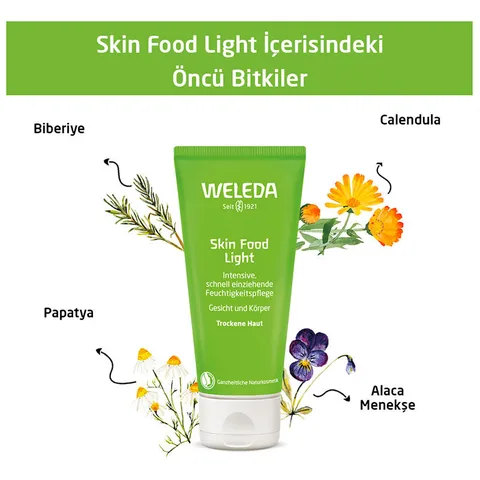 Weleda Skin Food Light Moisturizing and Nourishing Organic Care Cream 75 ml