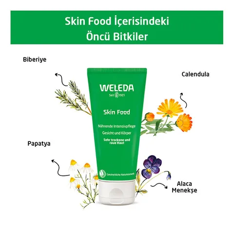 Weleda Skin Food Moisturizing and Nourishing Organic Care Cream 75ml - Very Dry and Dry Skin