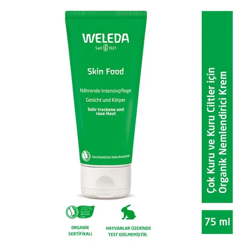 Weleda Skin Food Moisturizing and Nourishing Organic Care Cream 75ml - Very Dry and Dry Skin