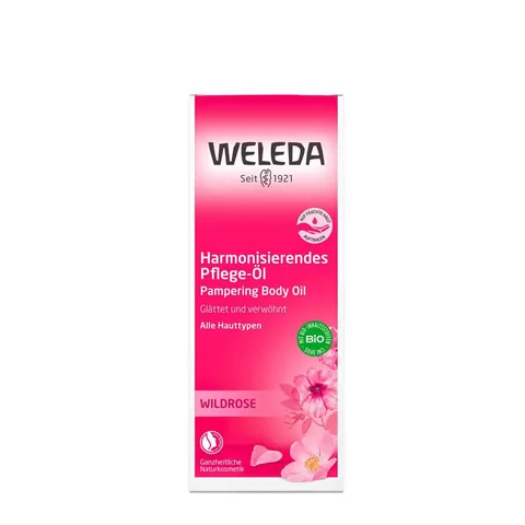 Weleda زيت الجسم ويليدا برائحة الورد البري 100 مل