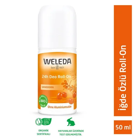 Дезодорант-ролик Weleda с экстрактом облепихи 50 мл