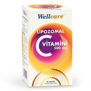 Wellcare Liposomal Vitamin C 500 mg 30 Capsules