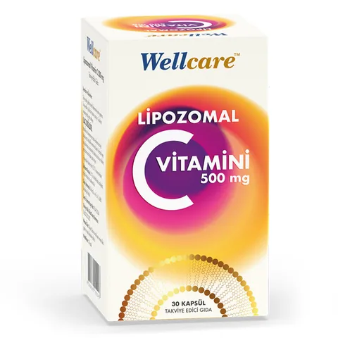 Wellcare ويلكير ليبوسومال فيتامين سي 500 ملغ 30 كبسولة