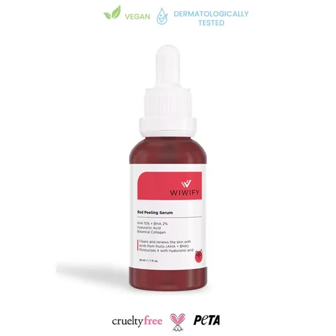 WIWIFY AHA BHA Red Peeling Skin Serum 30 ml