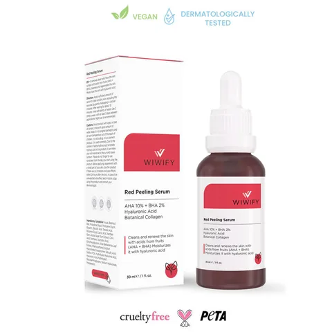 WIWIFY AHA BHA Red Peeling Skin Serum 30 ml