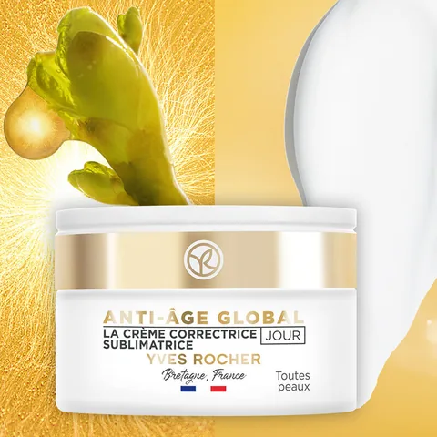 Yves Rocher كريم النهار العالمي المضاد للشيخوخة من إيف روشيه 50 مل