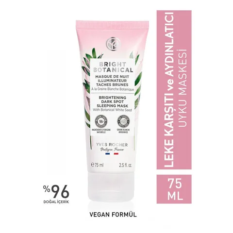 Yves Rocher Bright Botanical Anti-spot Brightening Sleep Mask 75 ml