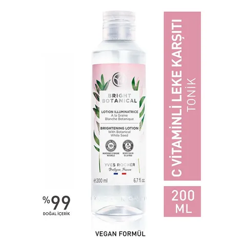 Yves Rocher Bright Botanical Dark Spot Correcting Vitamin C Brightening Tonic 200 ml