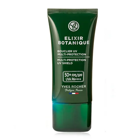 Yves Rocher كريم الوجه المضاد للشيخوخة والمزيل للسموم من إيف روشيه إليكسير بوتانيك بعامل حماية من الشمس 50، 30 مل